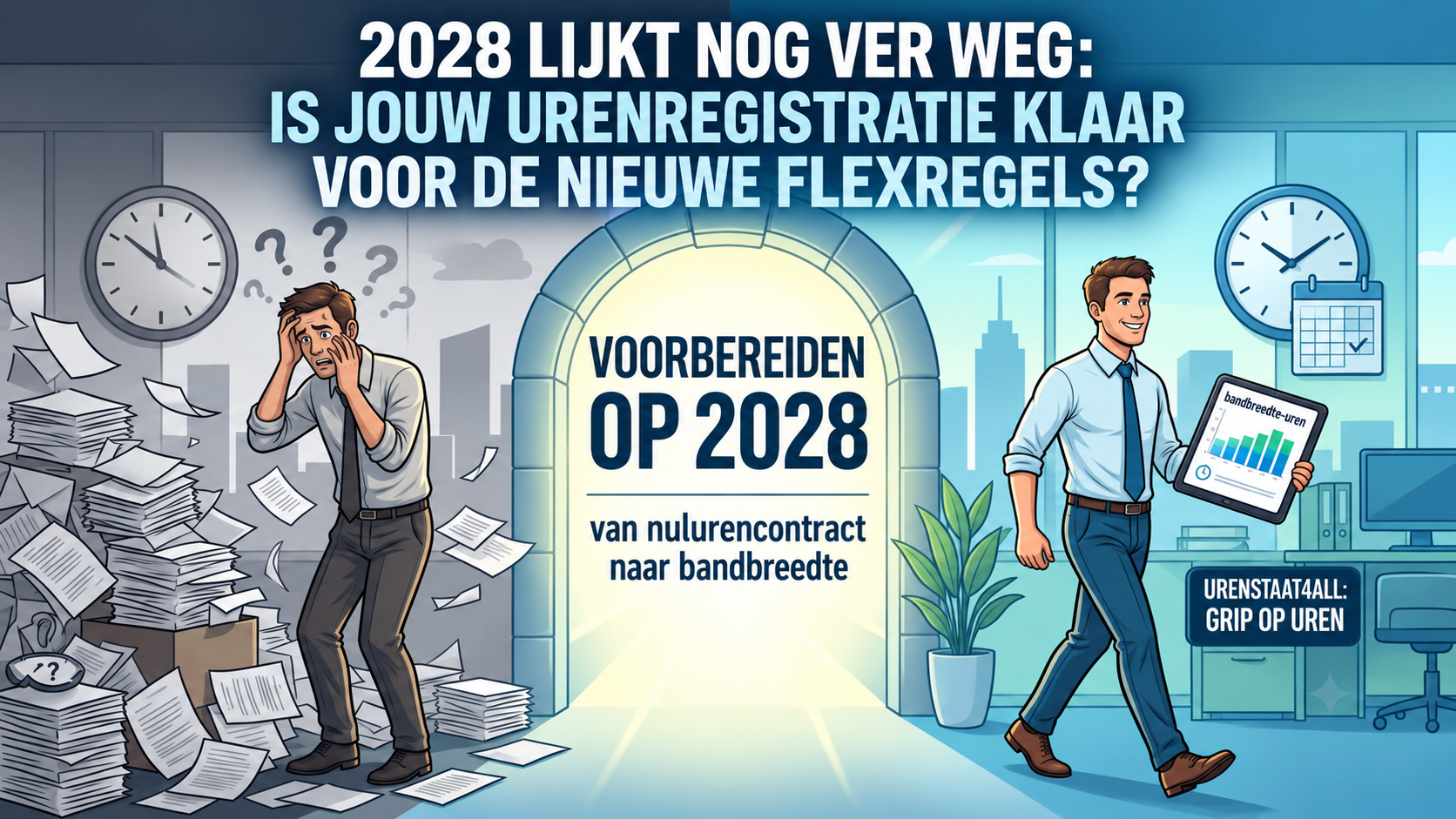 Nieuwe regels voor flexwerk vanaf 2028: is jouw urenregistratie er klaar voor?